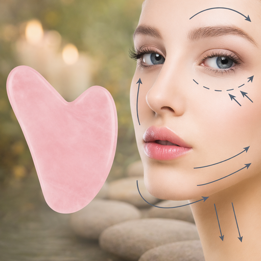 Gua-Sha Massagestein – sichtbar frischere Haut & entspannter Gesichtsausdruck | Celesse