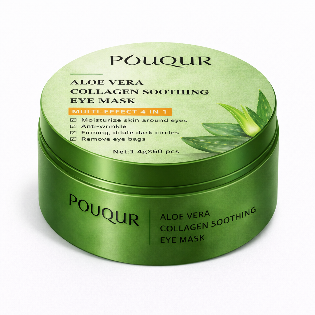 Kühlende Aloe Vera Collagen Augenpads – Frischer Blick in 15 Minuten | Celessé 3er Set