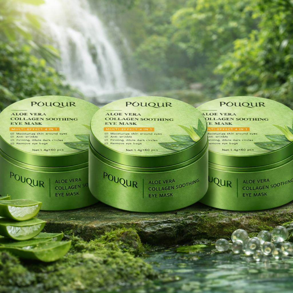 Aloe Vera Augenpads – Sofort Frische gegen Schwellungen