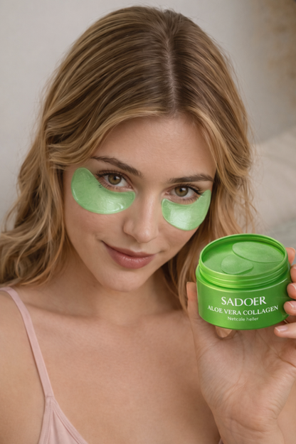 Augenpads mit Aloe Vera & Collagen – Soforthilfe bei müden & geschwollenen Augen | Celessé