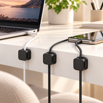 Magnetischer Kabel-Organizer – 6er-Set
