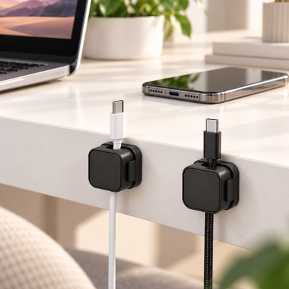 Magnetischer Kabel-Organizer – 6er-Set