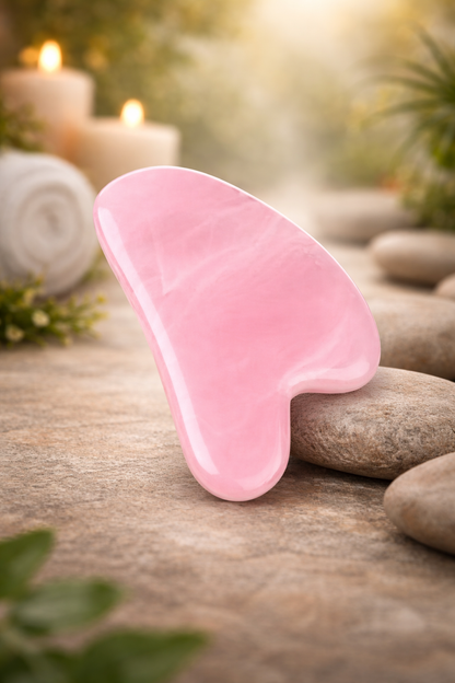 Gua-Sha Massagestein – sichtbar frischere Haut & entspannter Gesichtsausdruck | Celesse