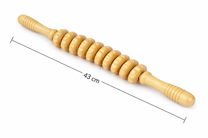 Massage-Roller aus Holz – löst Verspannungen & fördert die Durchblutung sofort | Celessé
