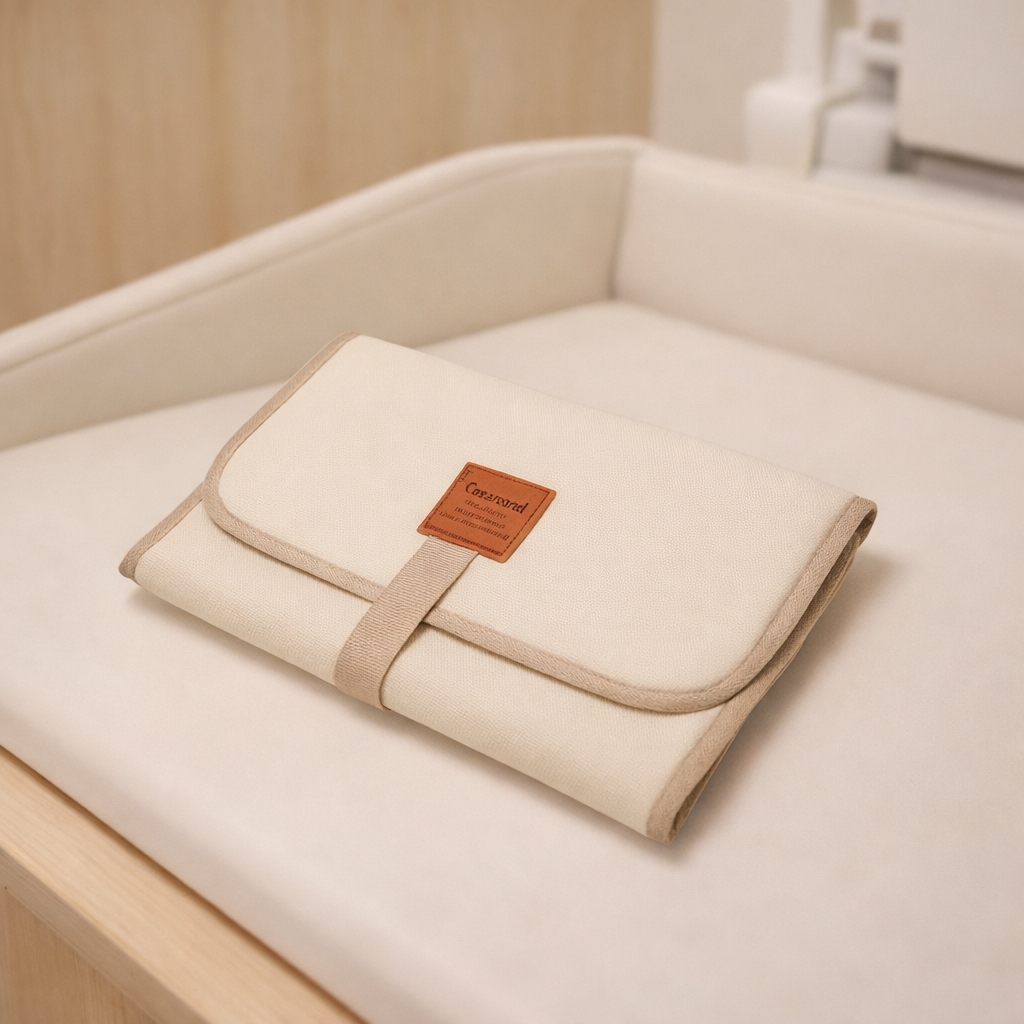 Faltbare Wickelunterlage – hygienisch & stressfrei wickeln unterwegs | Celessé